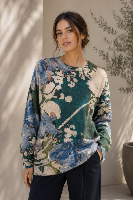 Sweater Tipo Angora Orchid