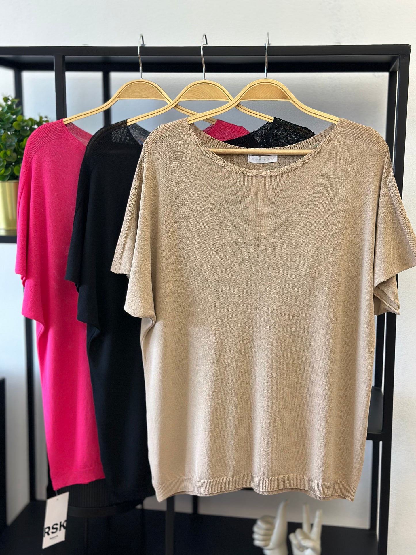 Polera Hilo Italiana Beige