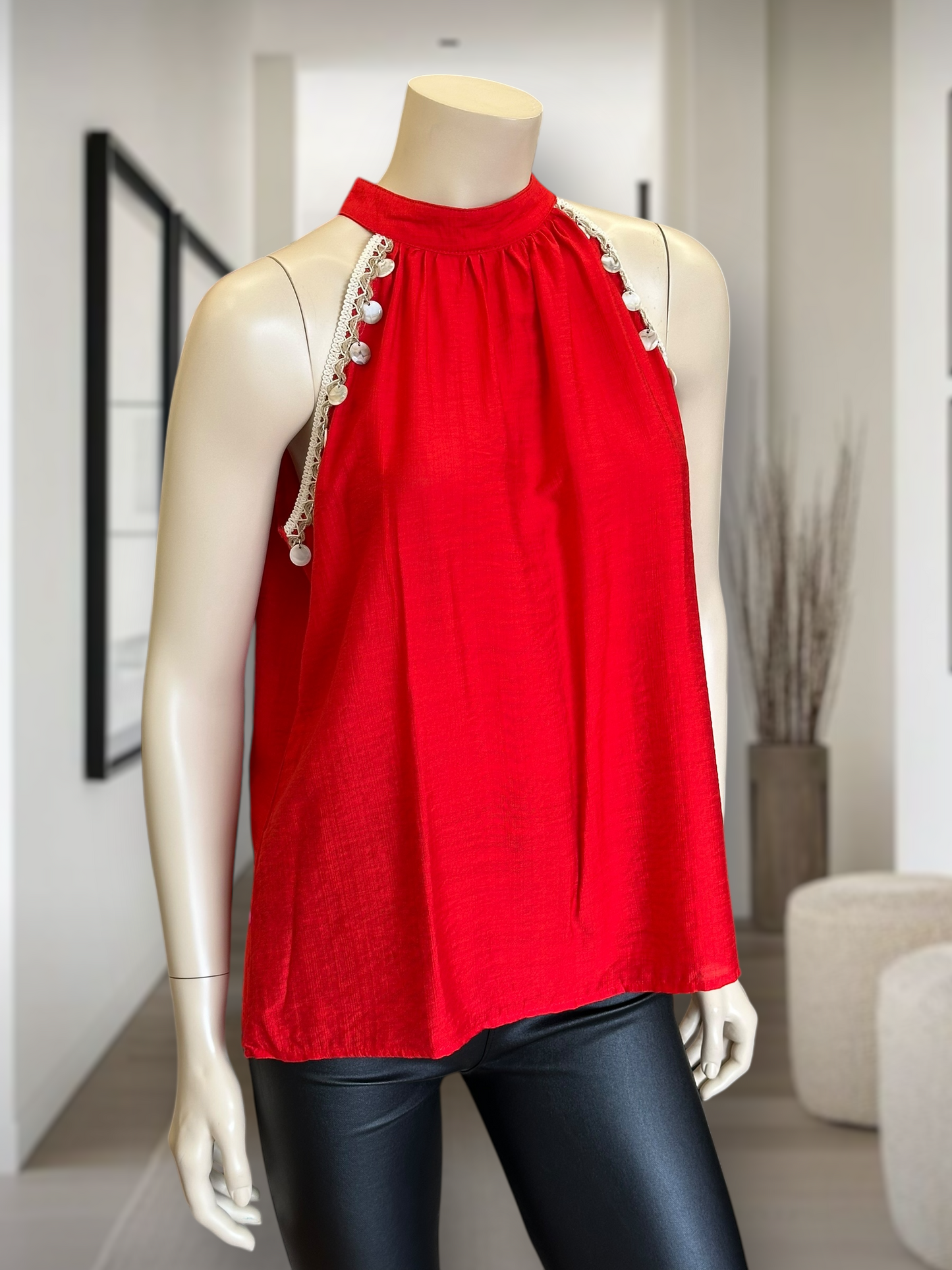 Blusa Riviera Rojo