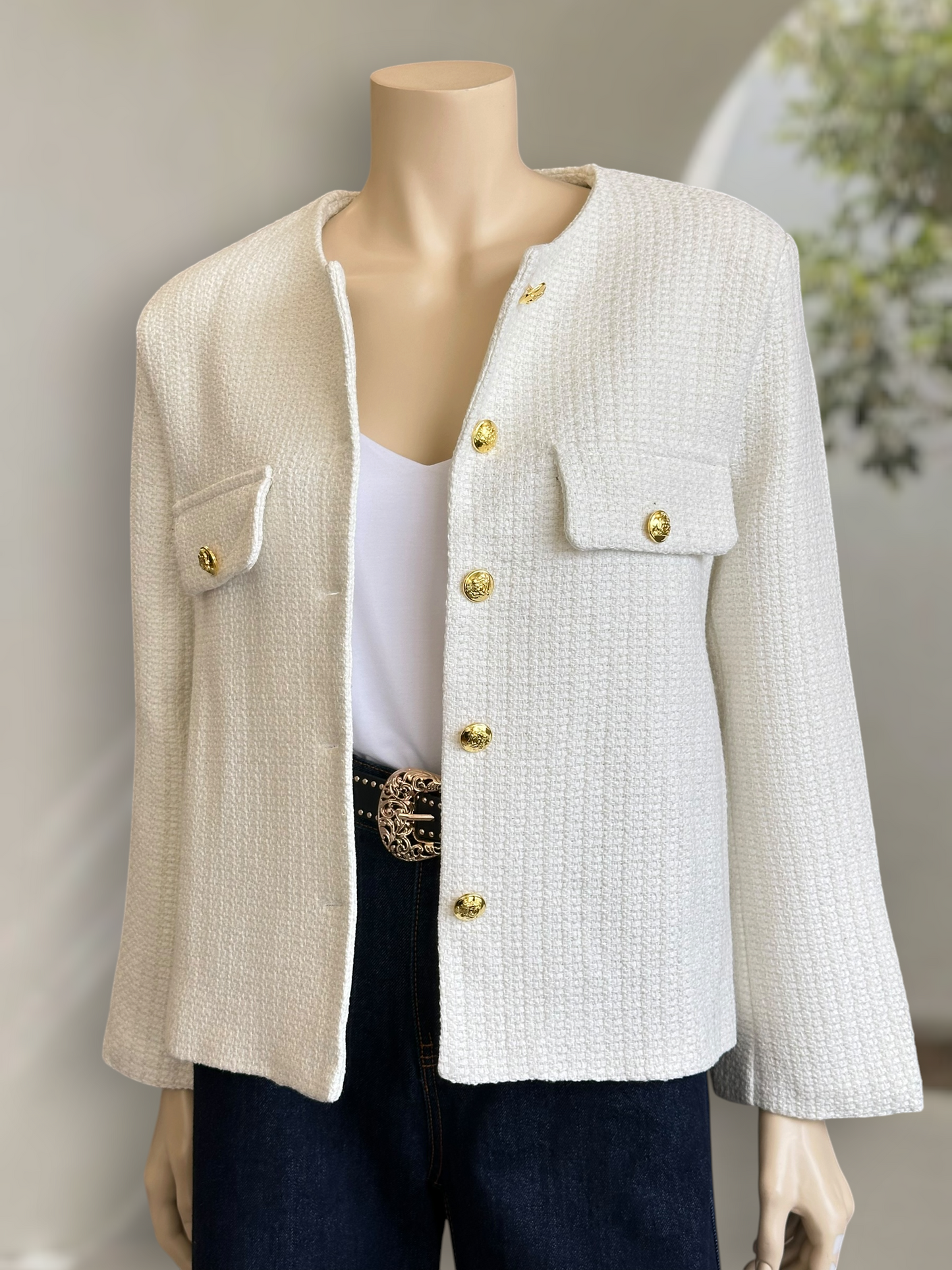 Chaqueta Milano Marfil
