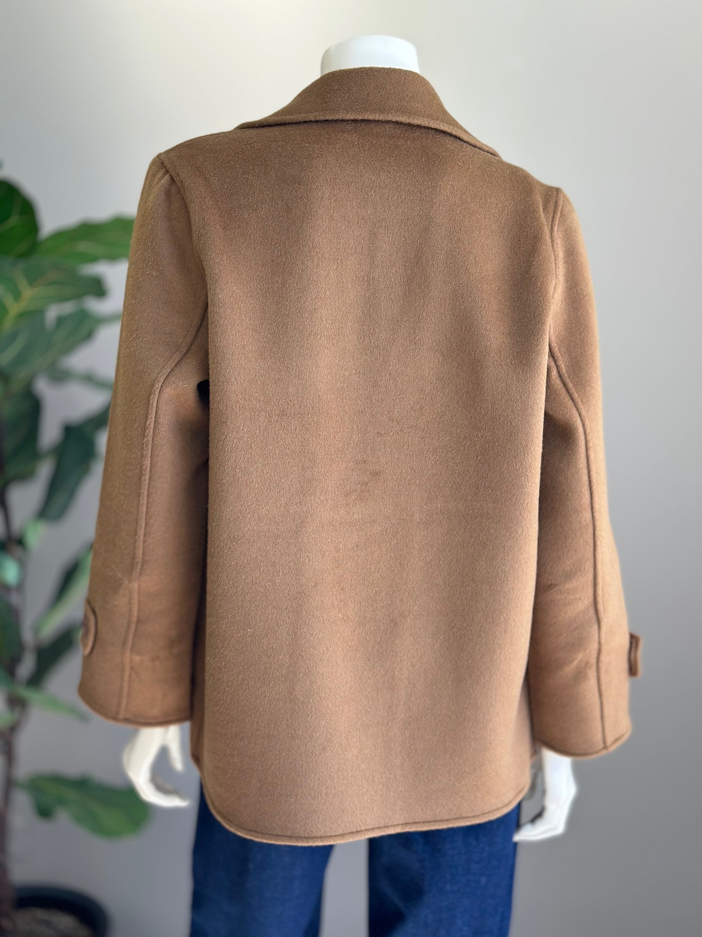 Blazer Cachemira 100% Lana Tostado