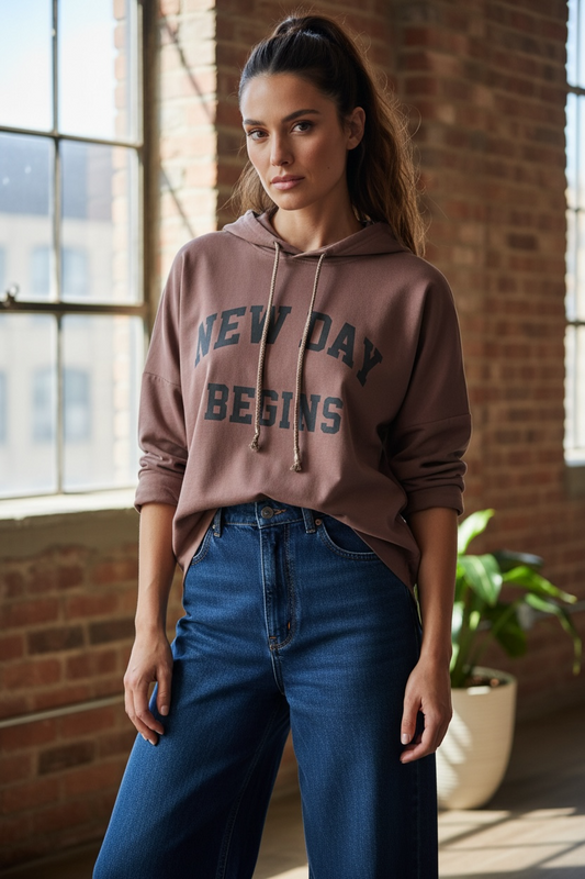 Polerón Oversize Chocolate