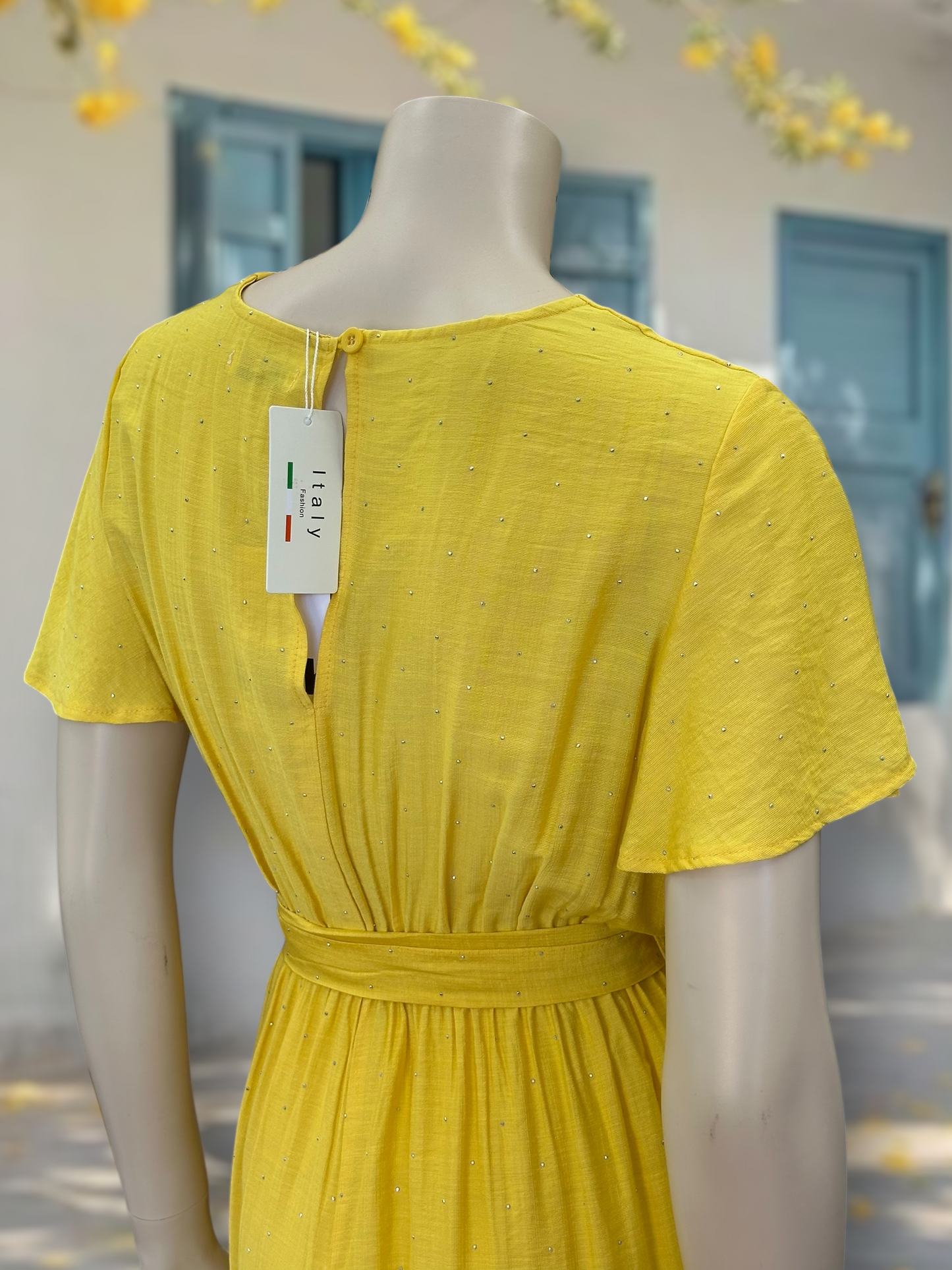 Enterito Brillos Amarillo