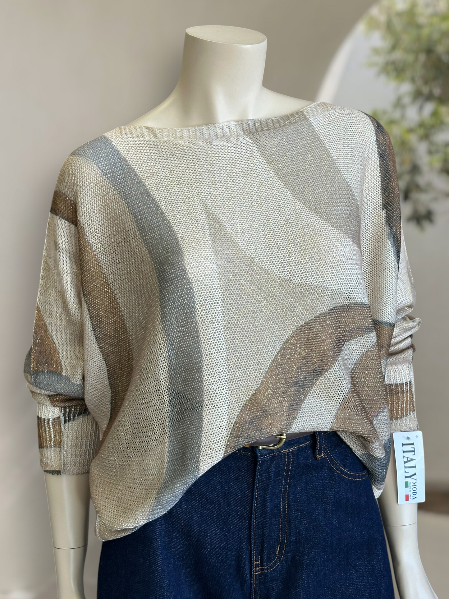 Sweater Italiano Lurex Knit