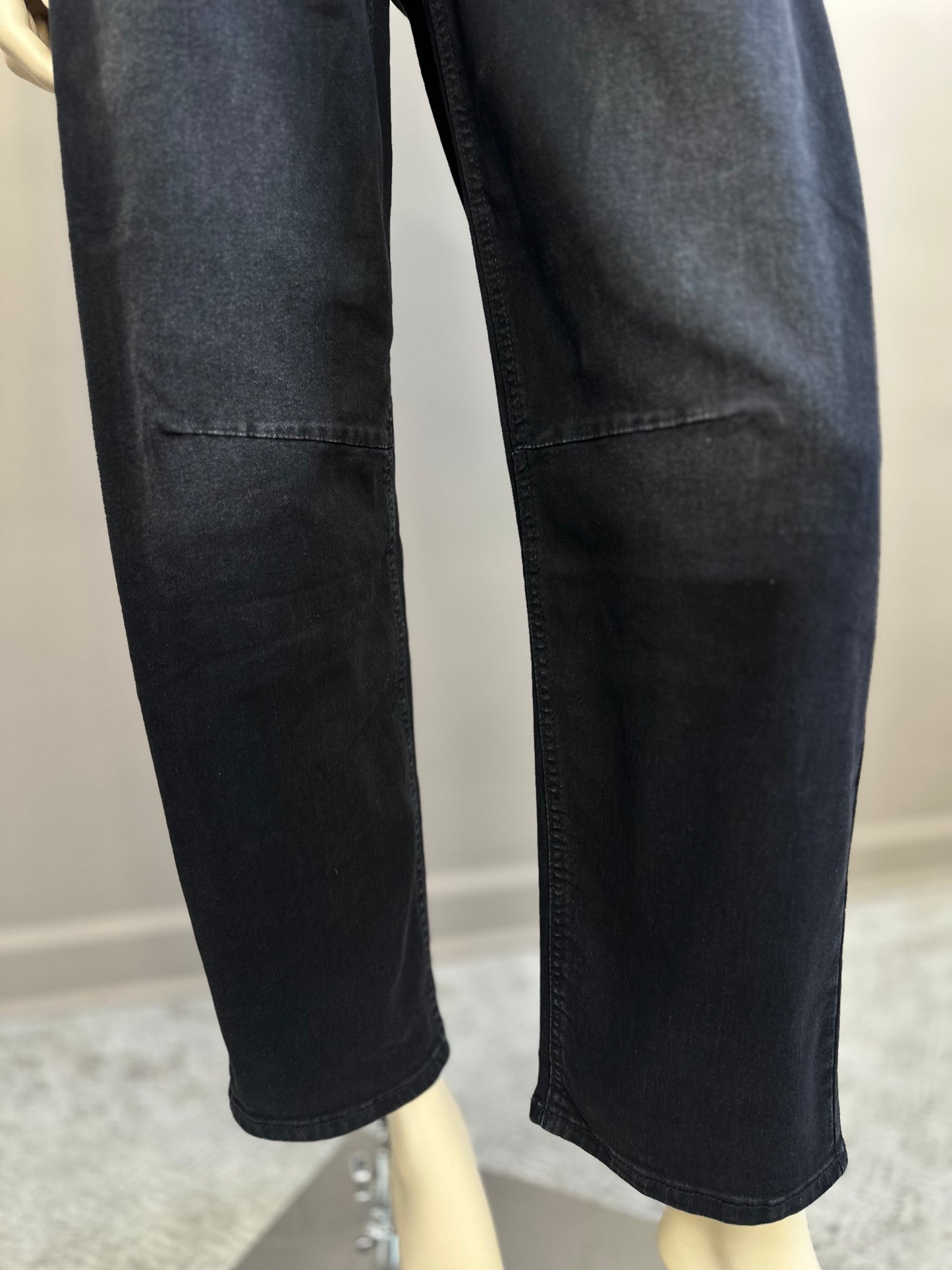 Jeans Baggy Fit Negro - Diseño Italiano