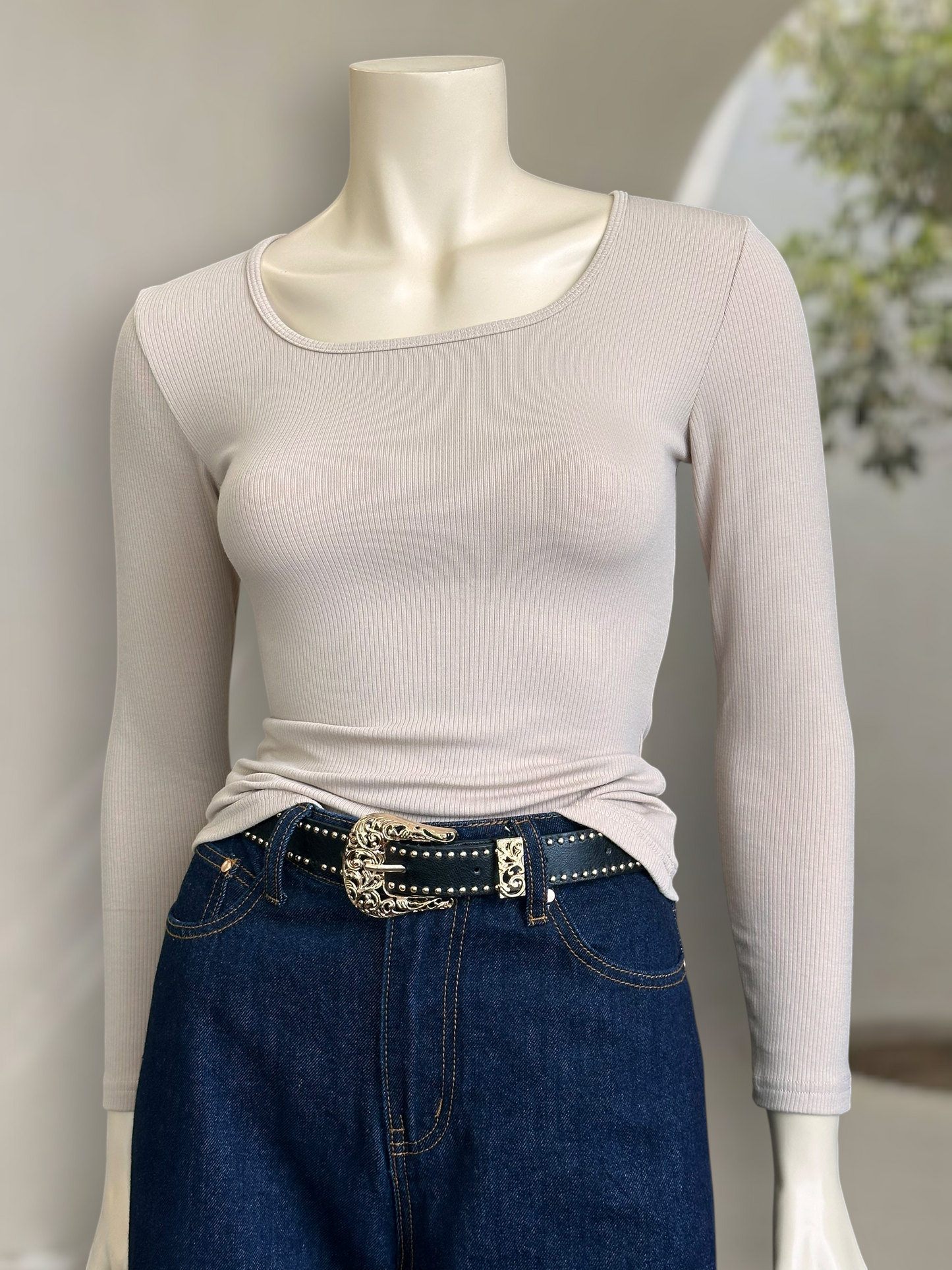 Polera Siena Soft Touch Beige