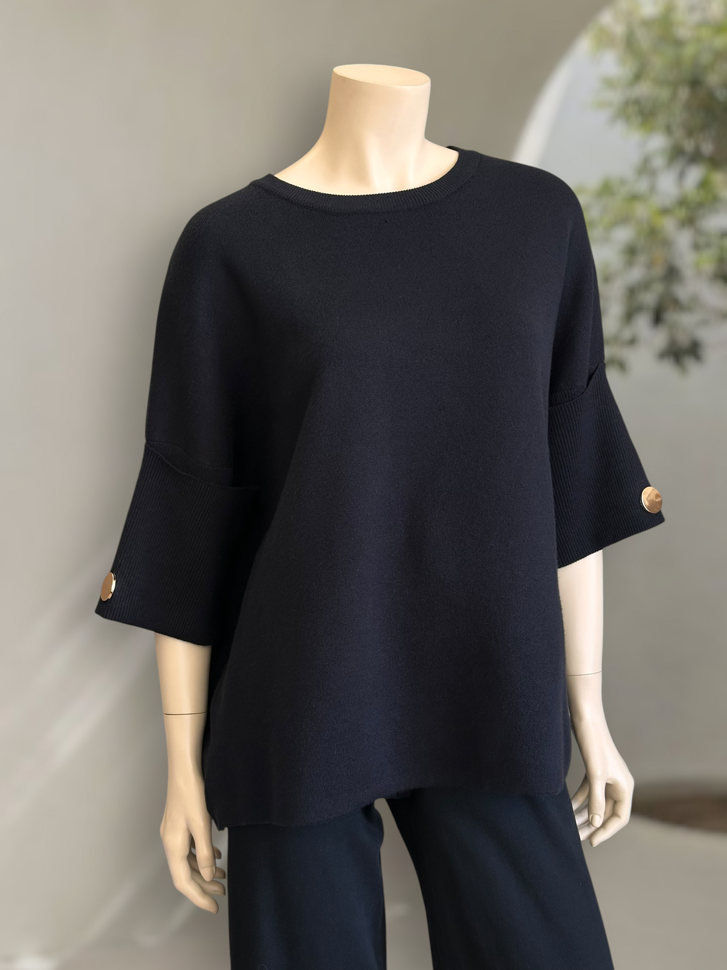 Sweater Milano Soft Negro