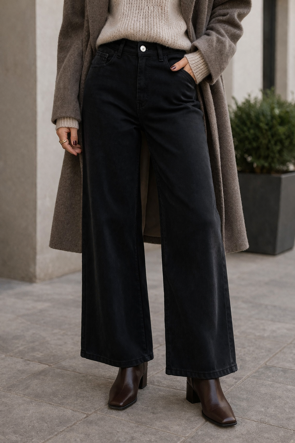 Jeans Palazzo Nero Classic