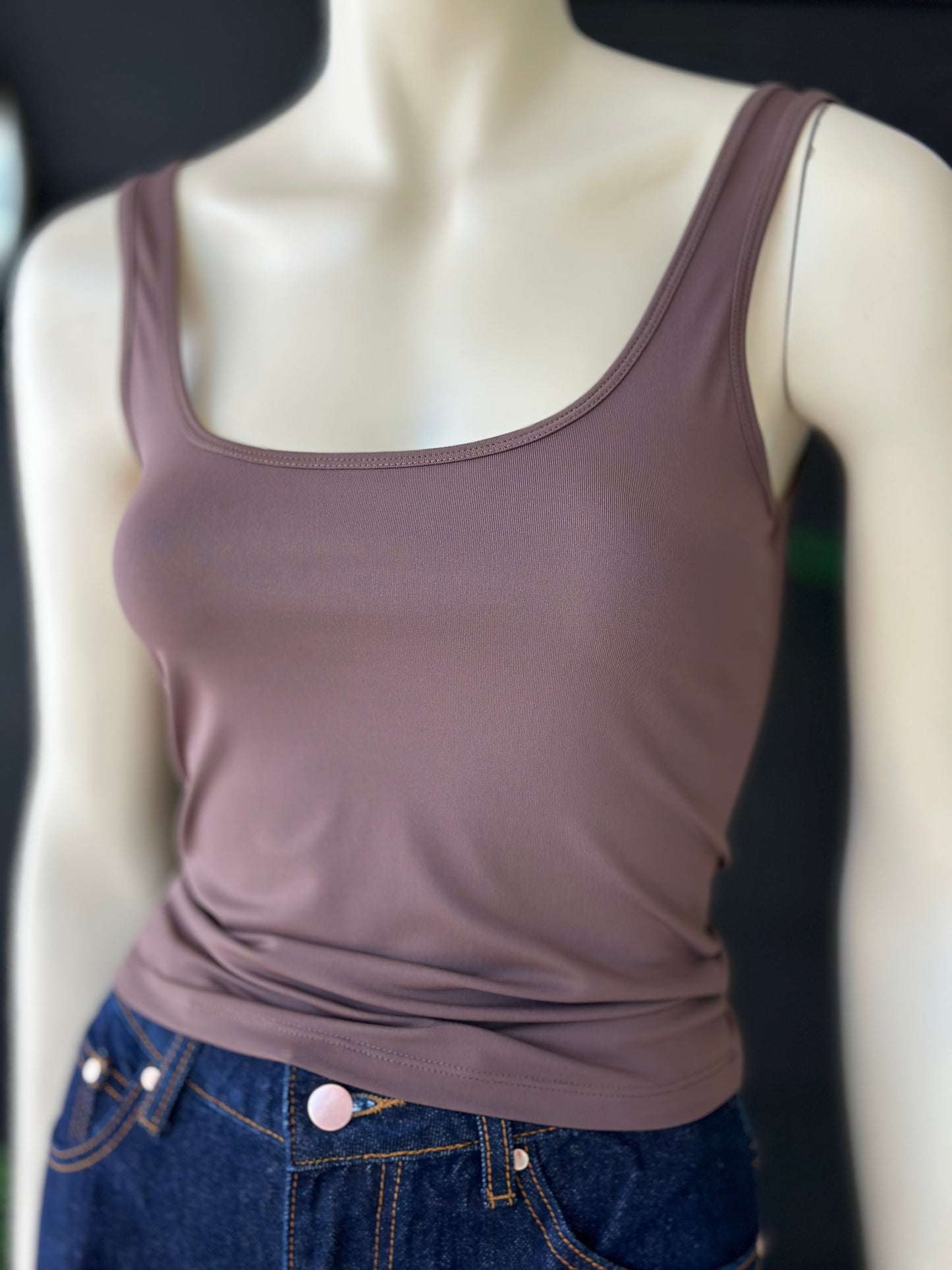 Top Essential Lycra Fría Moka