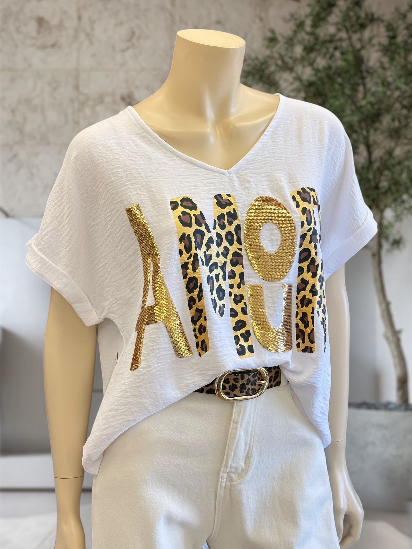 Blusa Amour Blanco