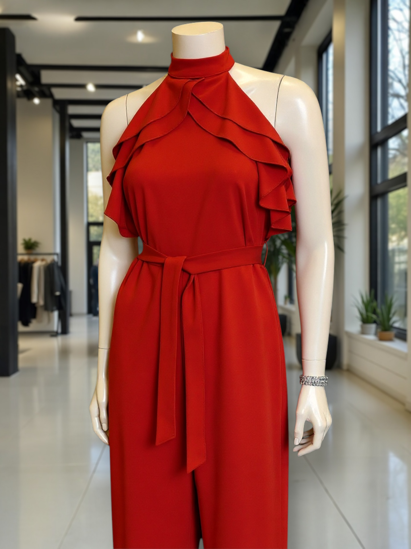 Enterito Spandex Rojo