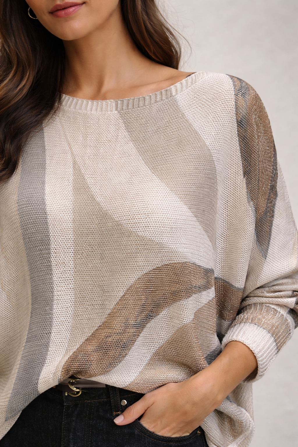 Sweater Italiano Lurex Knit