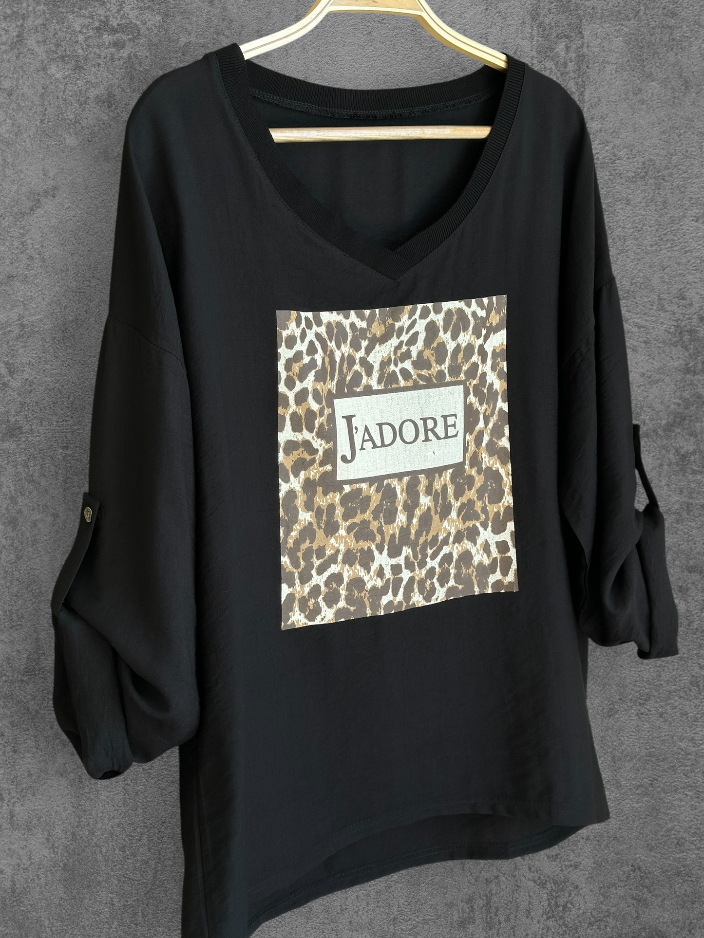 Polera J’ Adore Negro