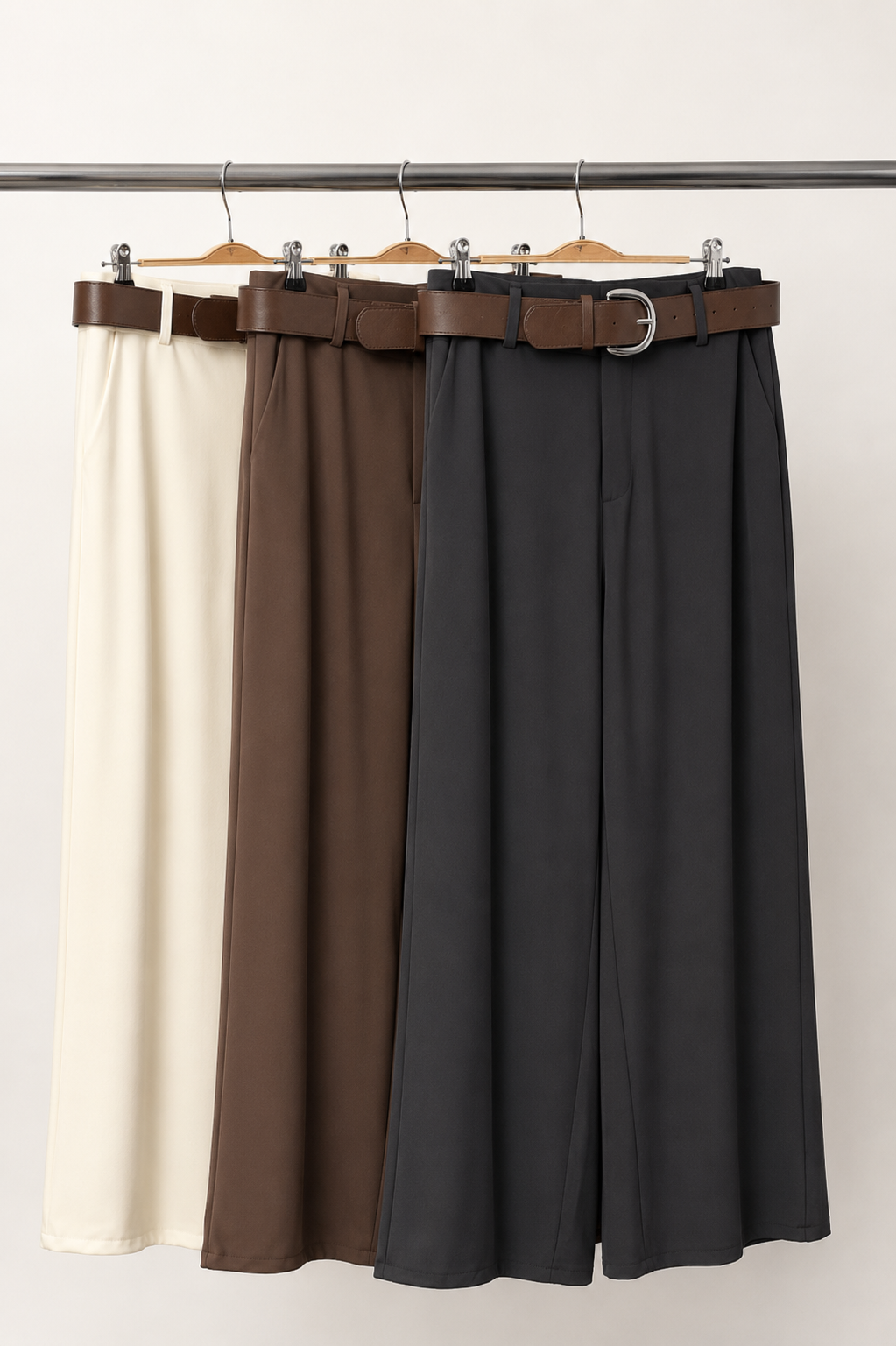 Pantalón Palazzo Italy Negro