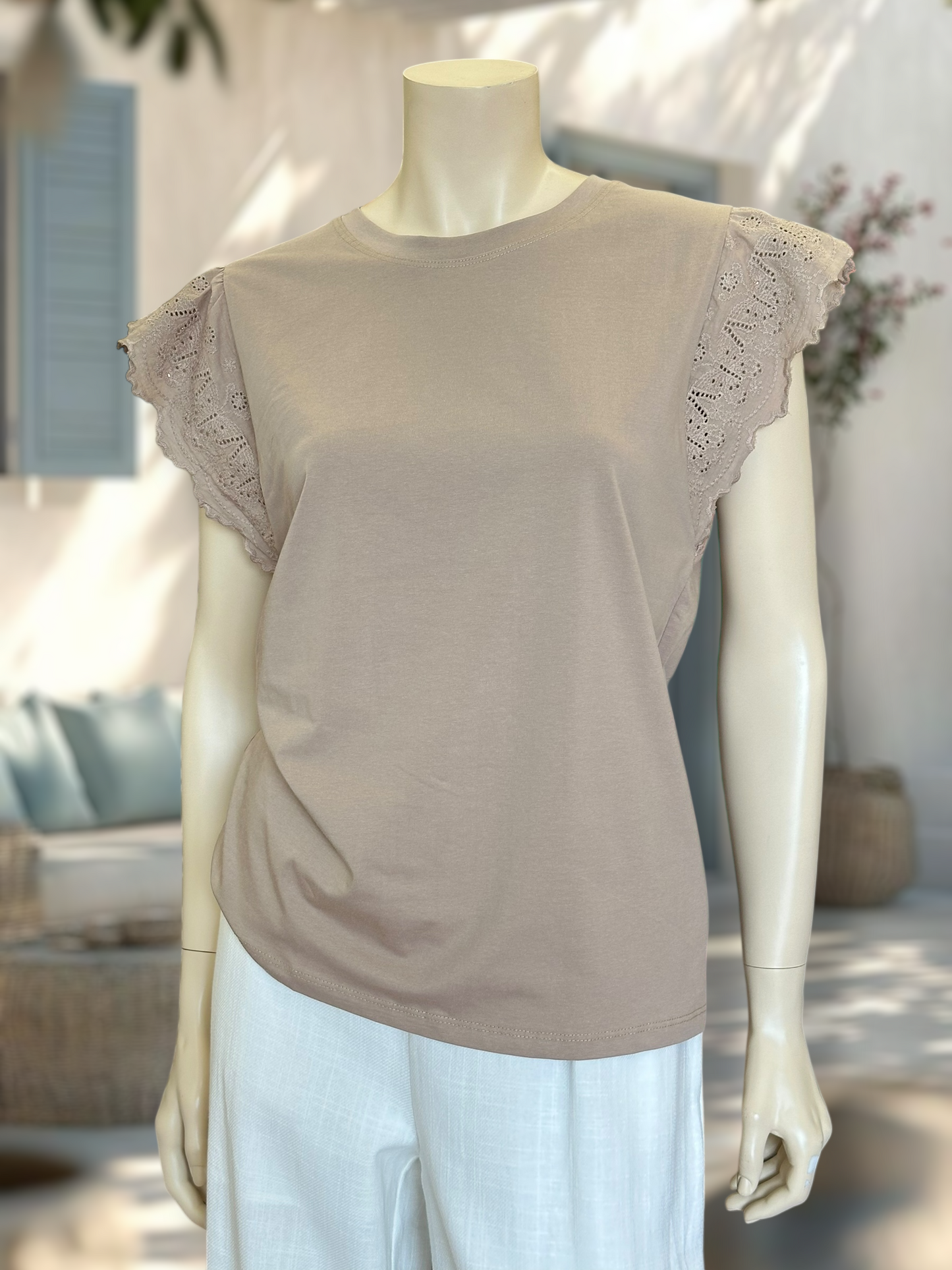Polera Aura Beige