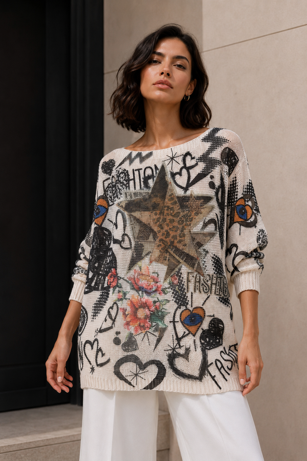Sweater Hilo Italiano Fashion
