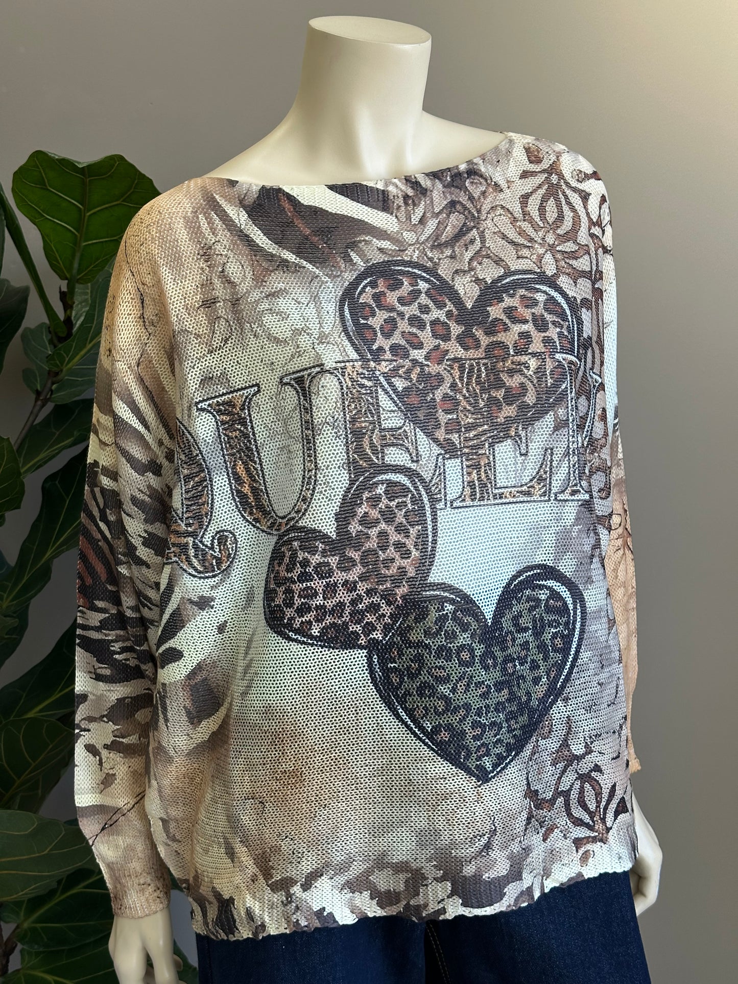 Sweater Italiano Estamoado Queen