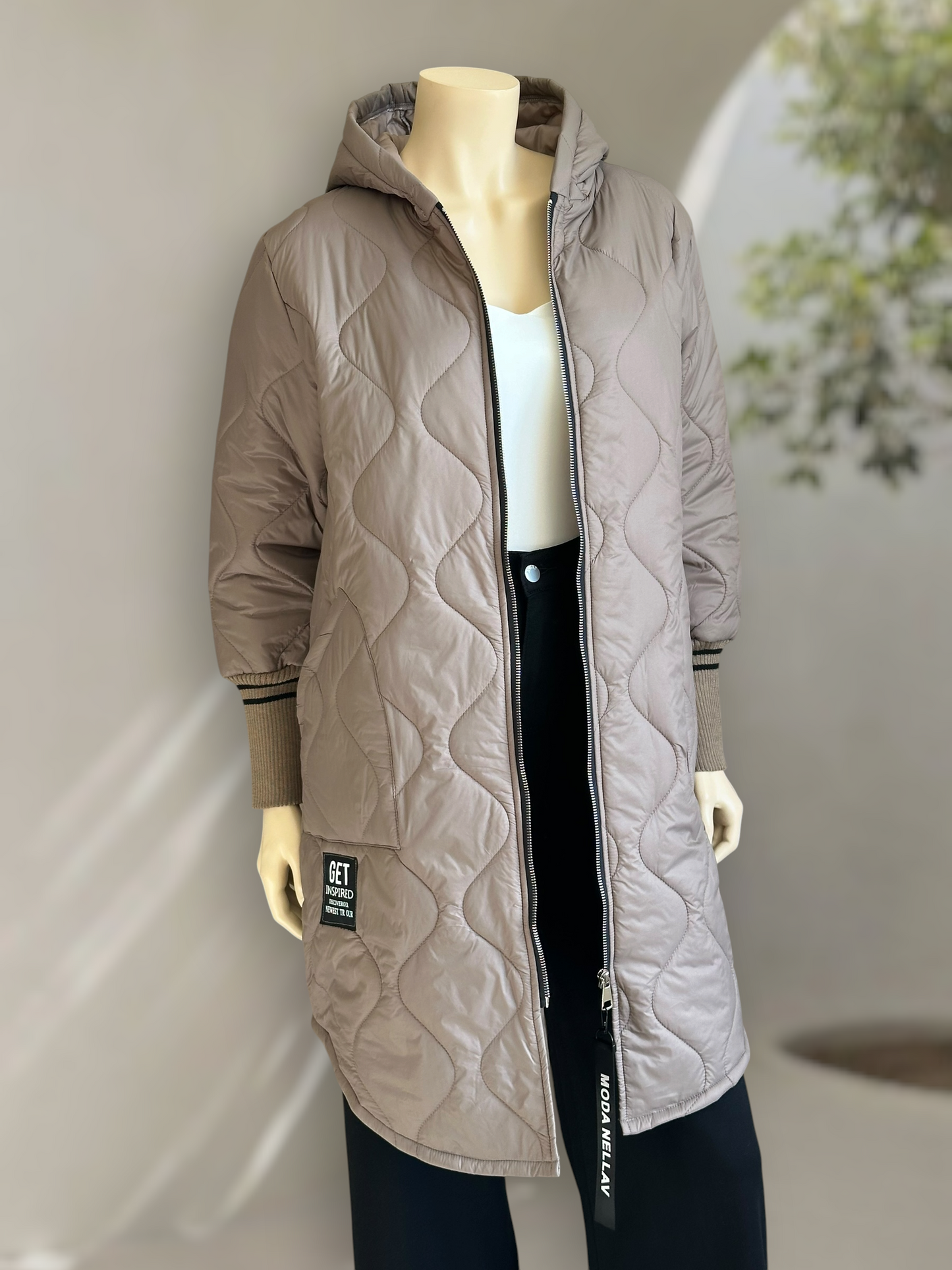 Parka Torino Quilt Latte