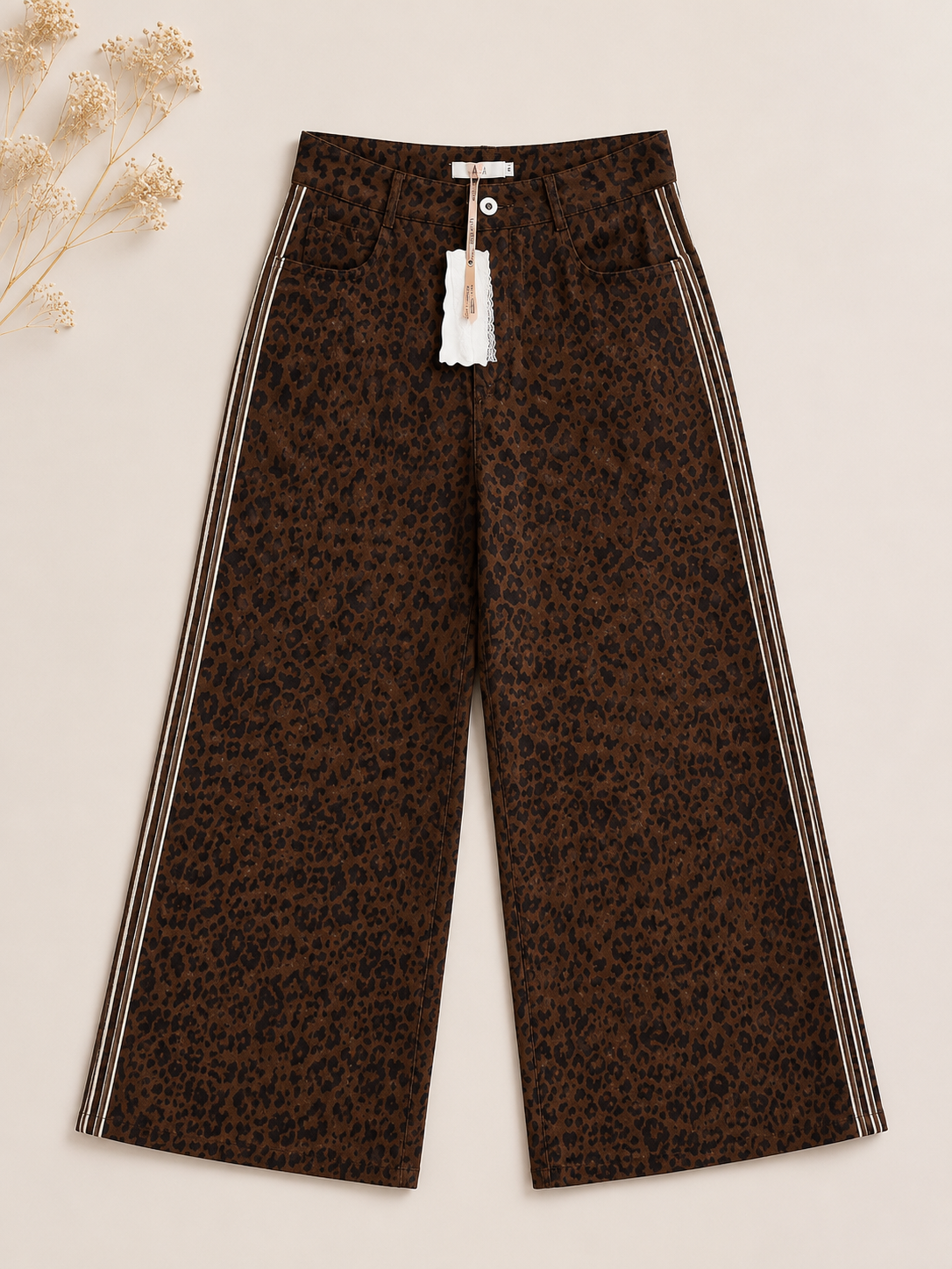 Jeans Leopardo Café Tostado
