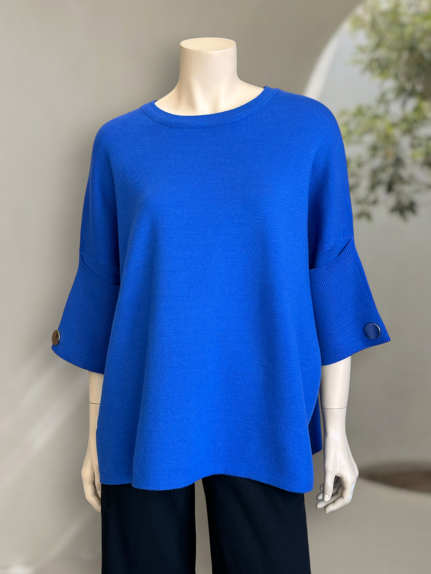 Sweater Milano Soft Azul Rey