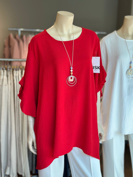 Blusón Italiano Rojo