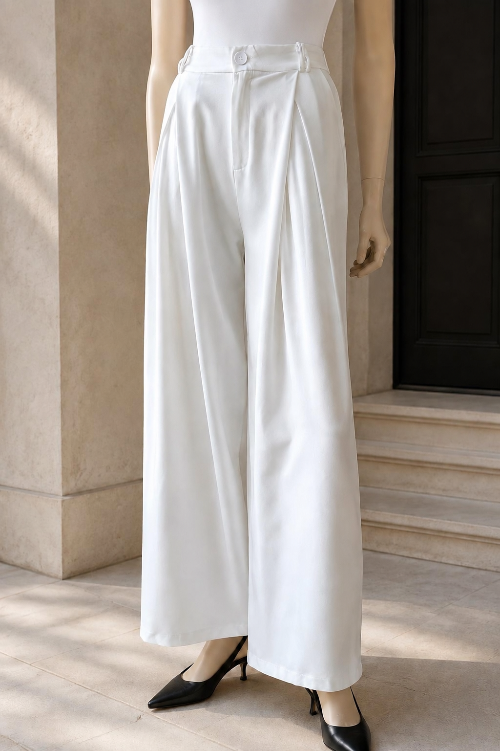 Pantalón Sastrero Blanco