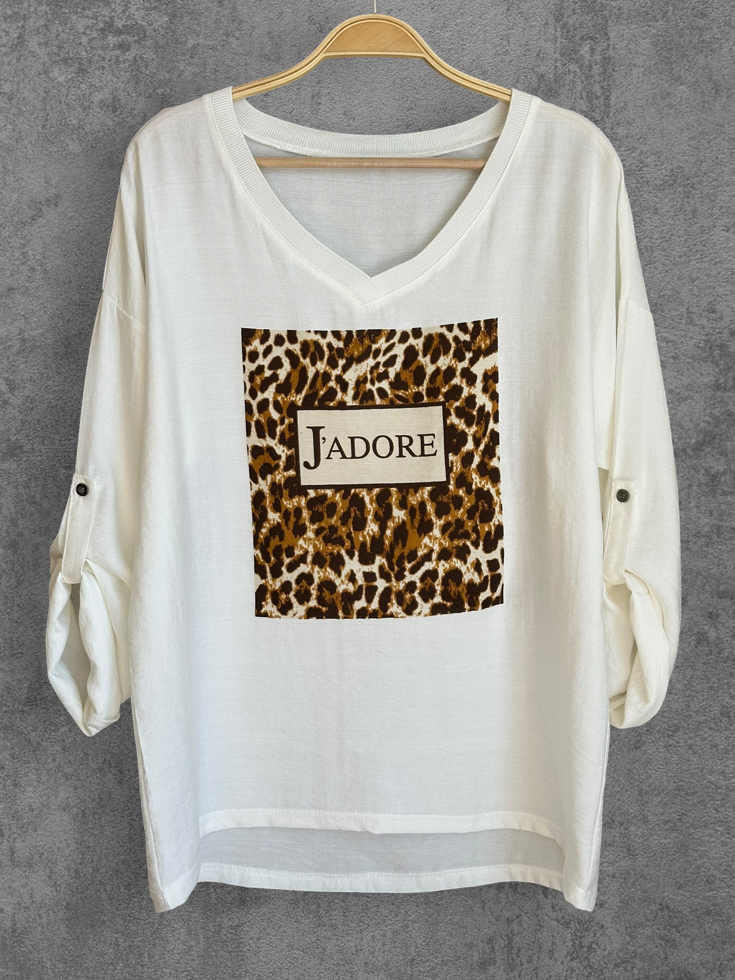 Polera J’ Adore Blanco Natural