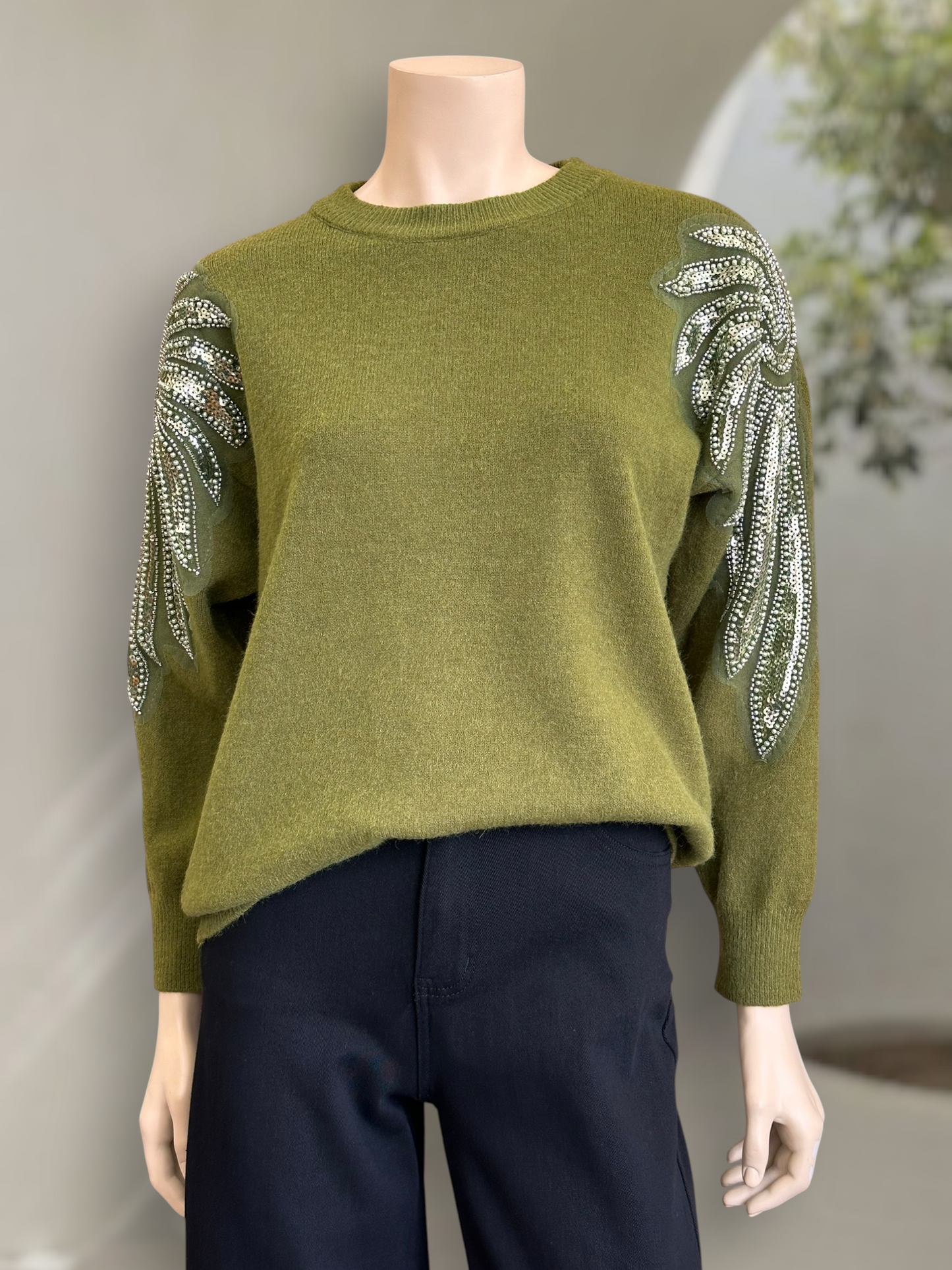 Sweater Pearl Verde