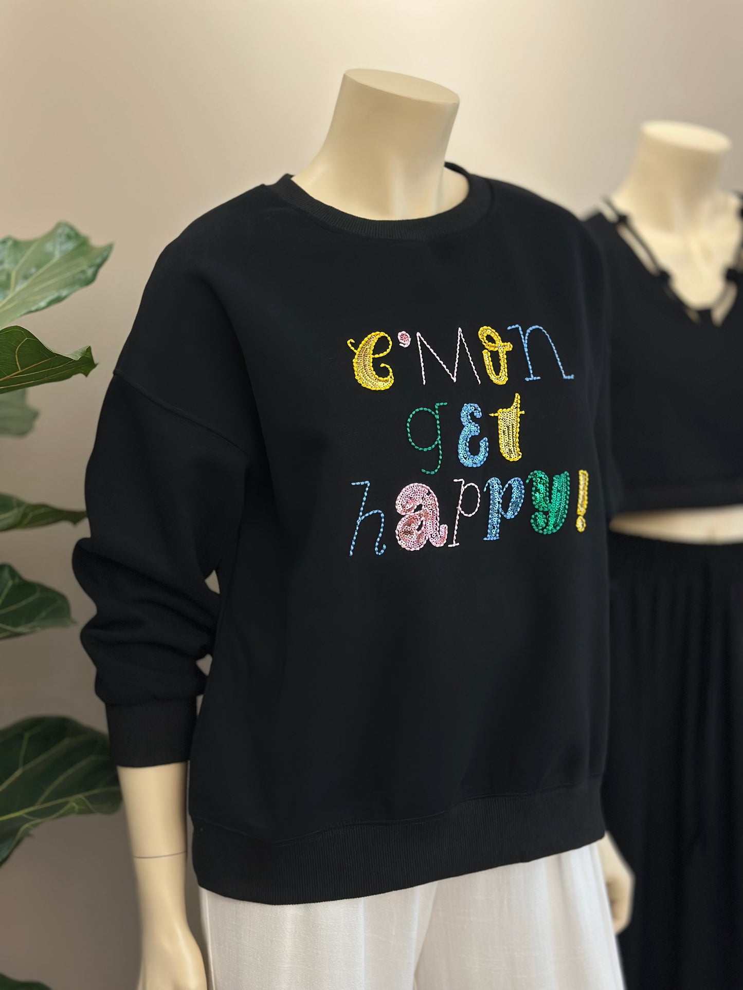 Polerón Oversize Happy Negro