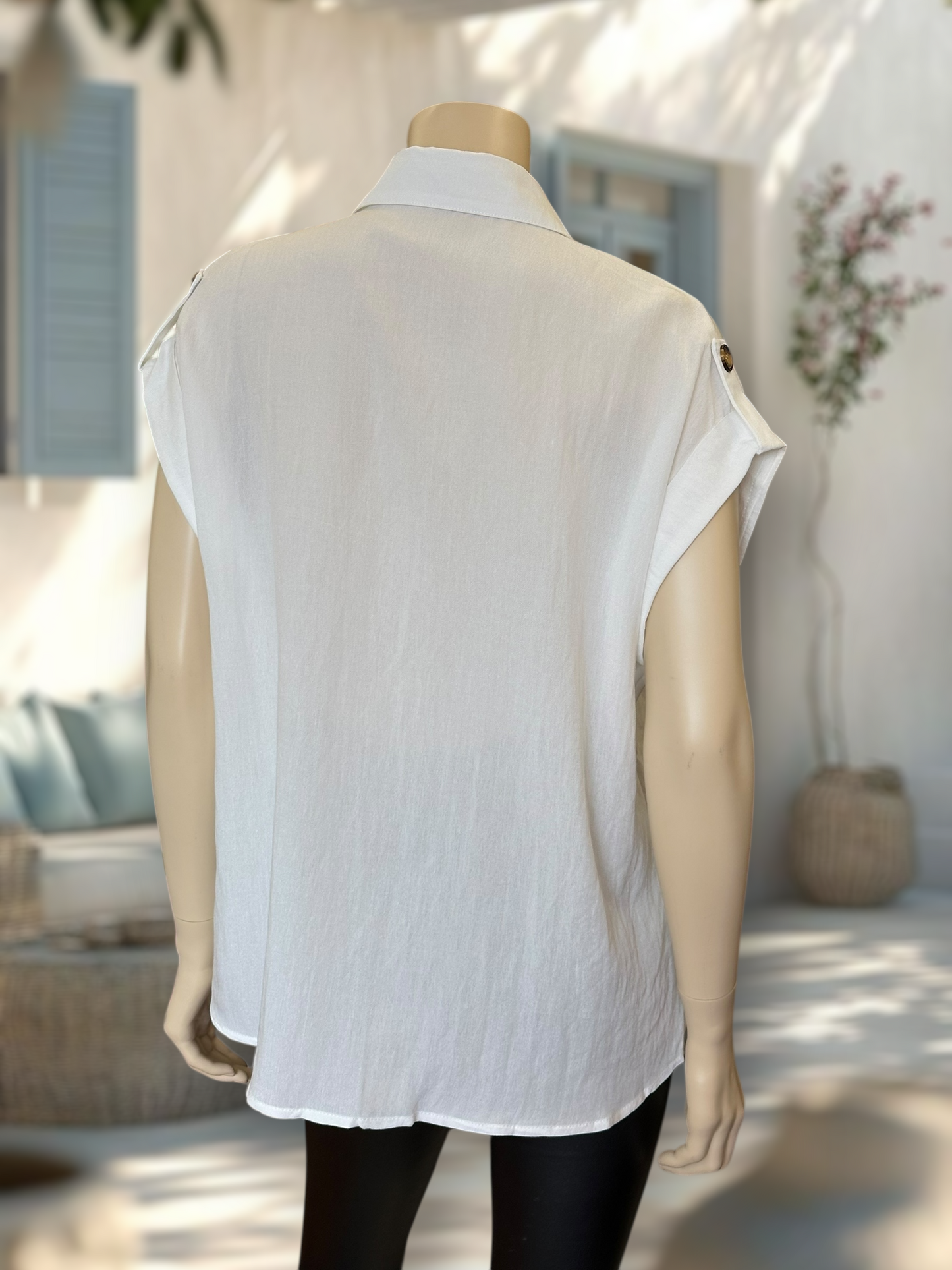 Blusa Natura Blanco