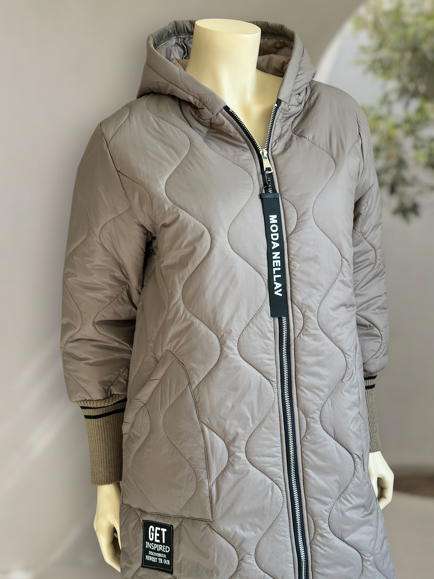 Parka Torino Quilt Latte