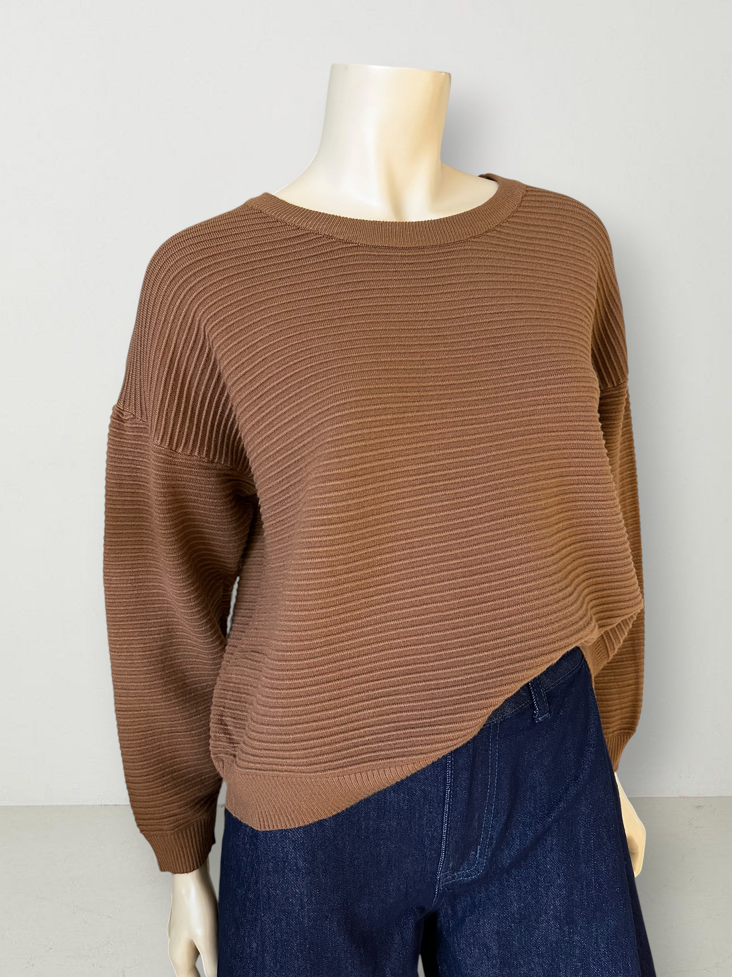 Sweater Canalé Camel