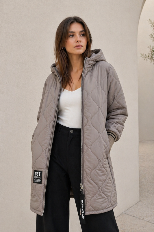 Parka Torino Quilt Latte