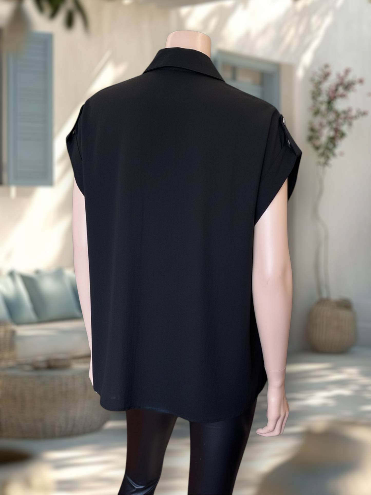 Blusa Natura Negro