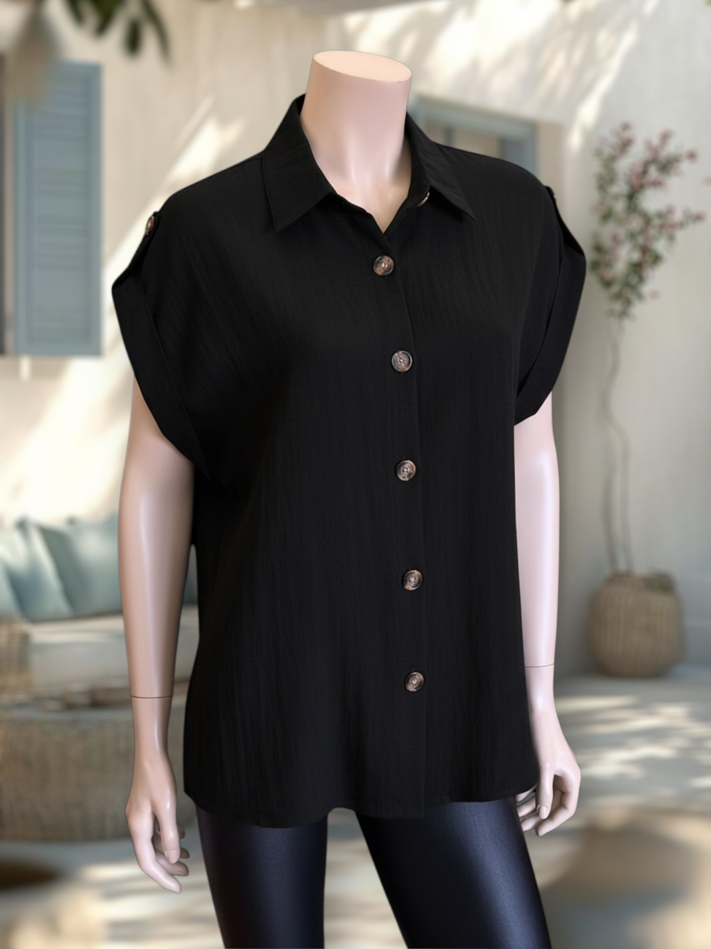Blusa Natura Negro