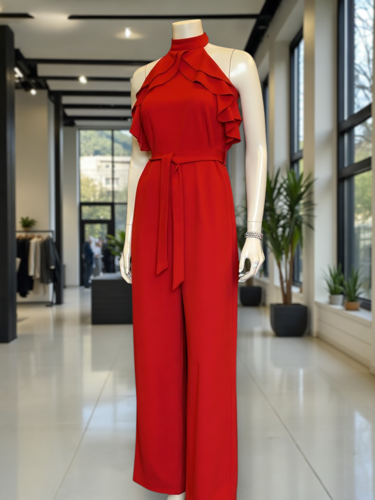 Enterito Spandex Rojo