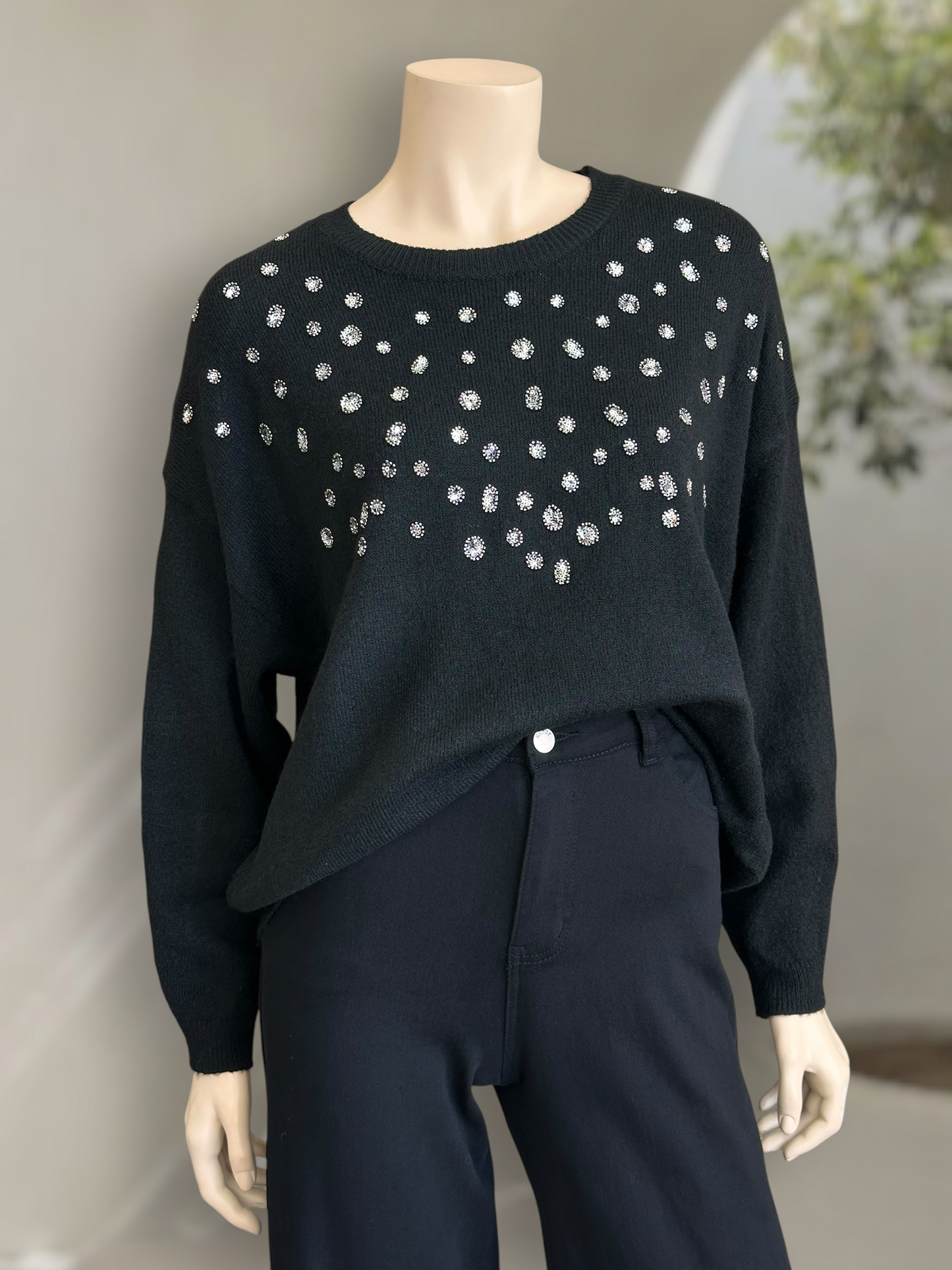 Sweater Shine Negro