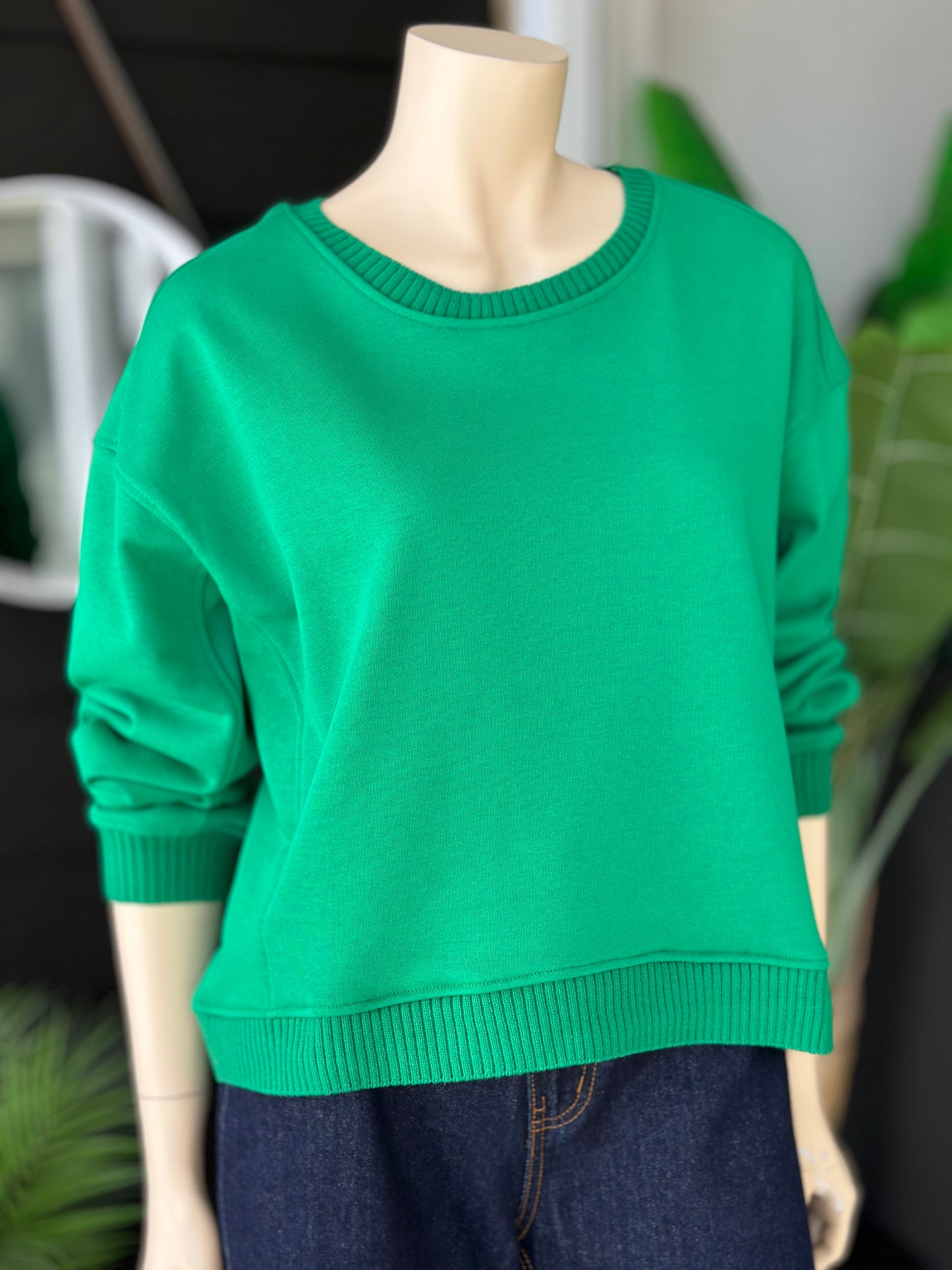 Polerón Oversize Verde