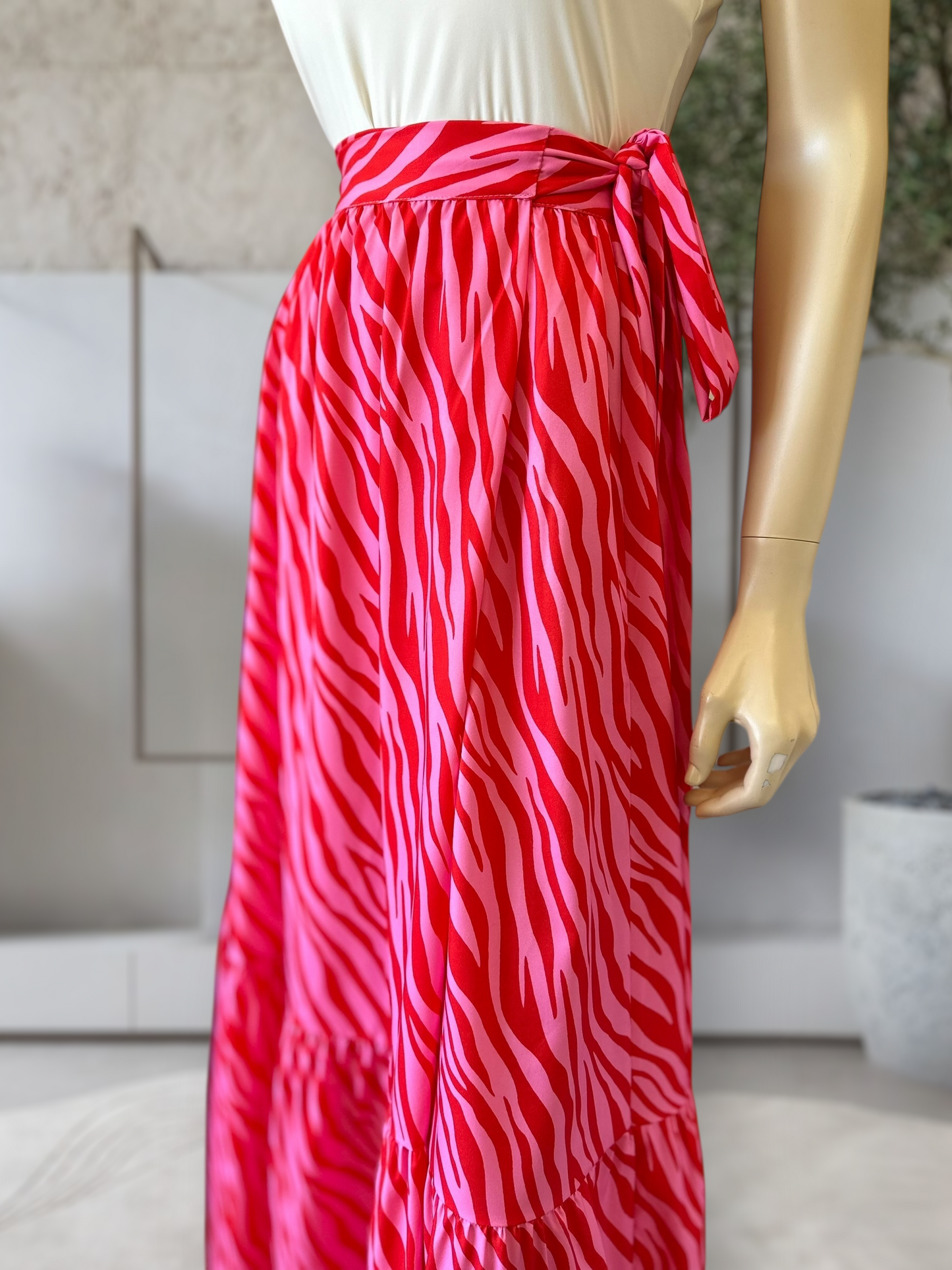 Falda Envolvente Rosa