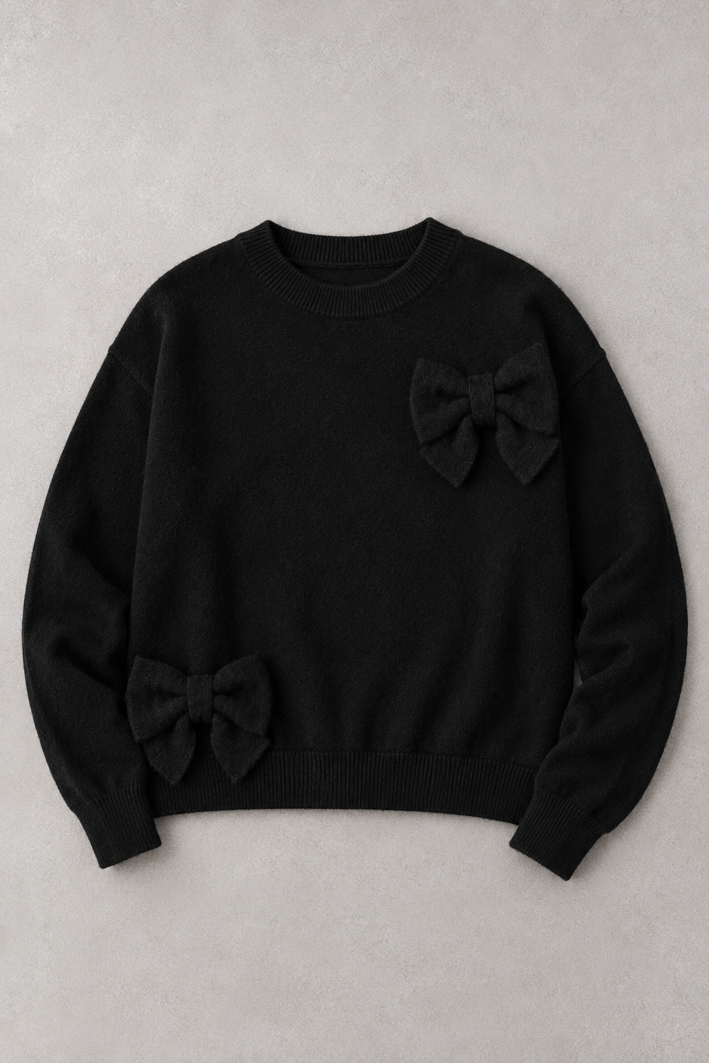 Sweater Lazos Negro