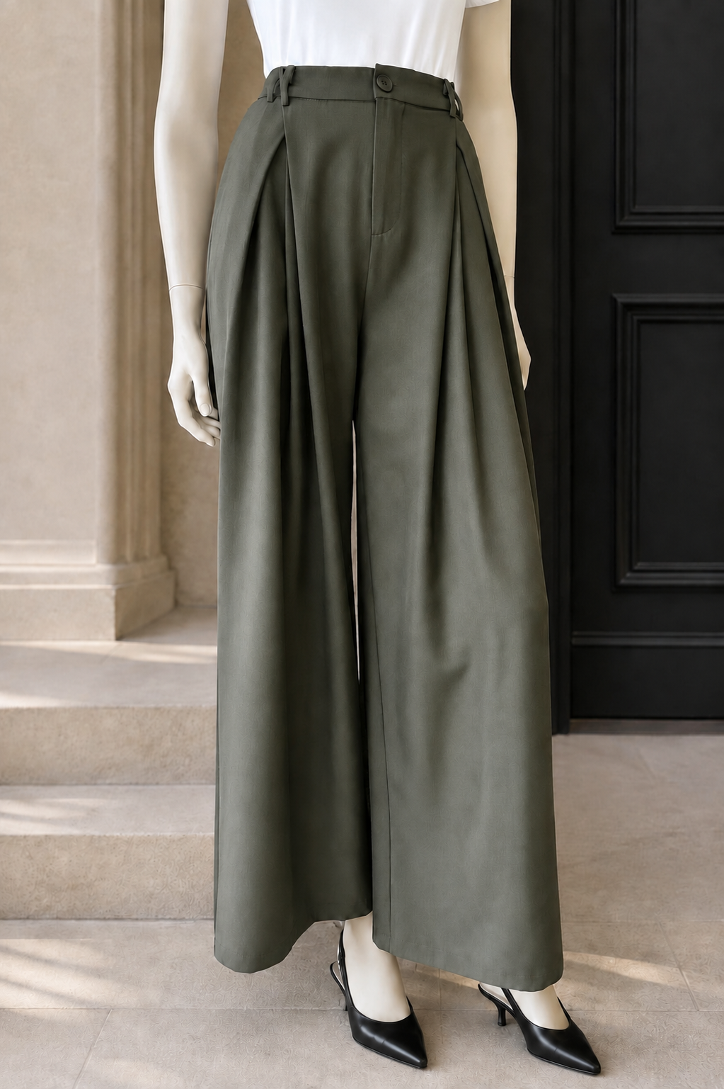 Pantalón Sastrero Verde