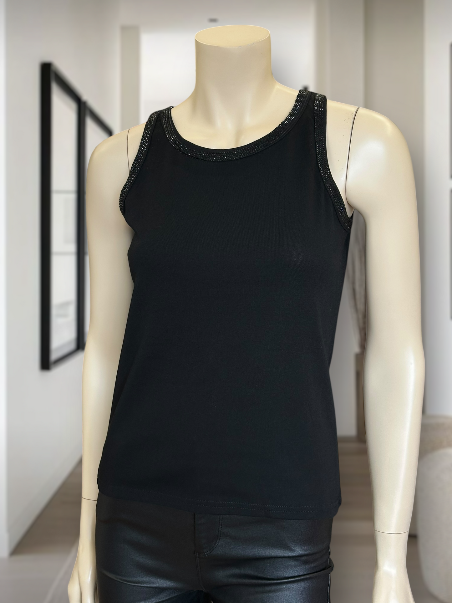 Polera Glow Negro