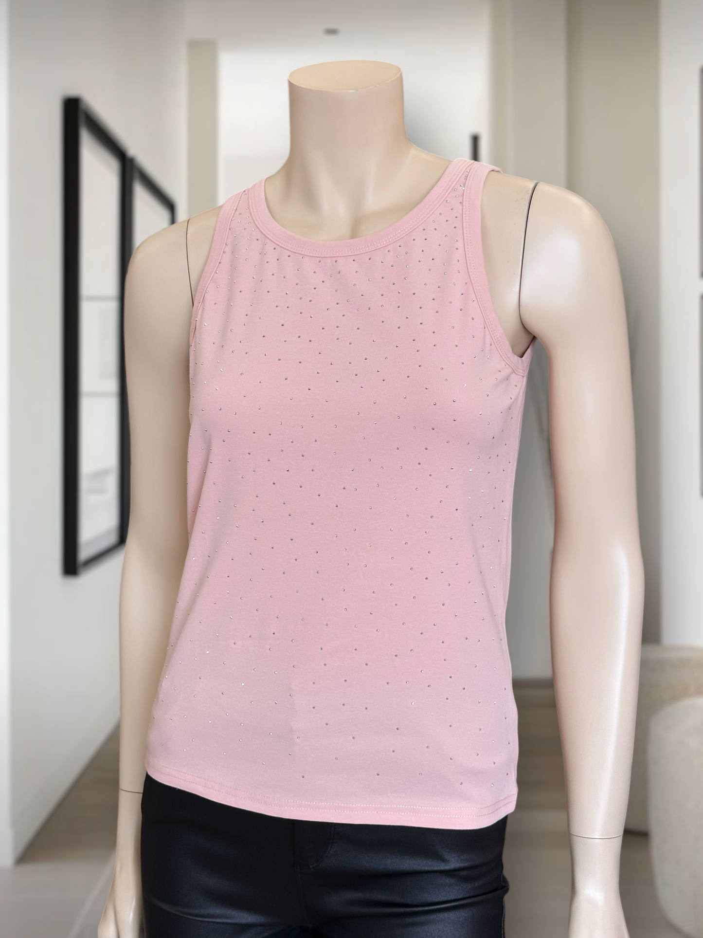 Polera Brillos Italia Rosa