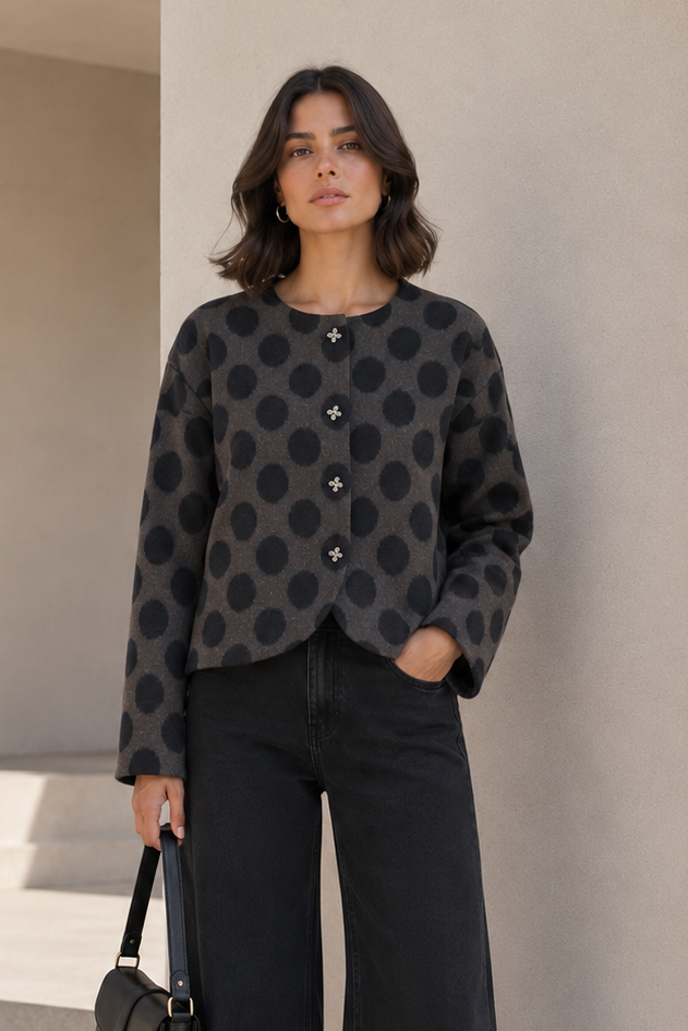Chaqueta Luna Negro