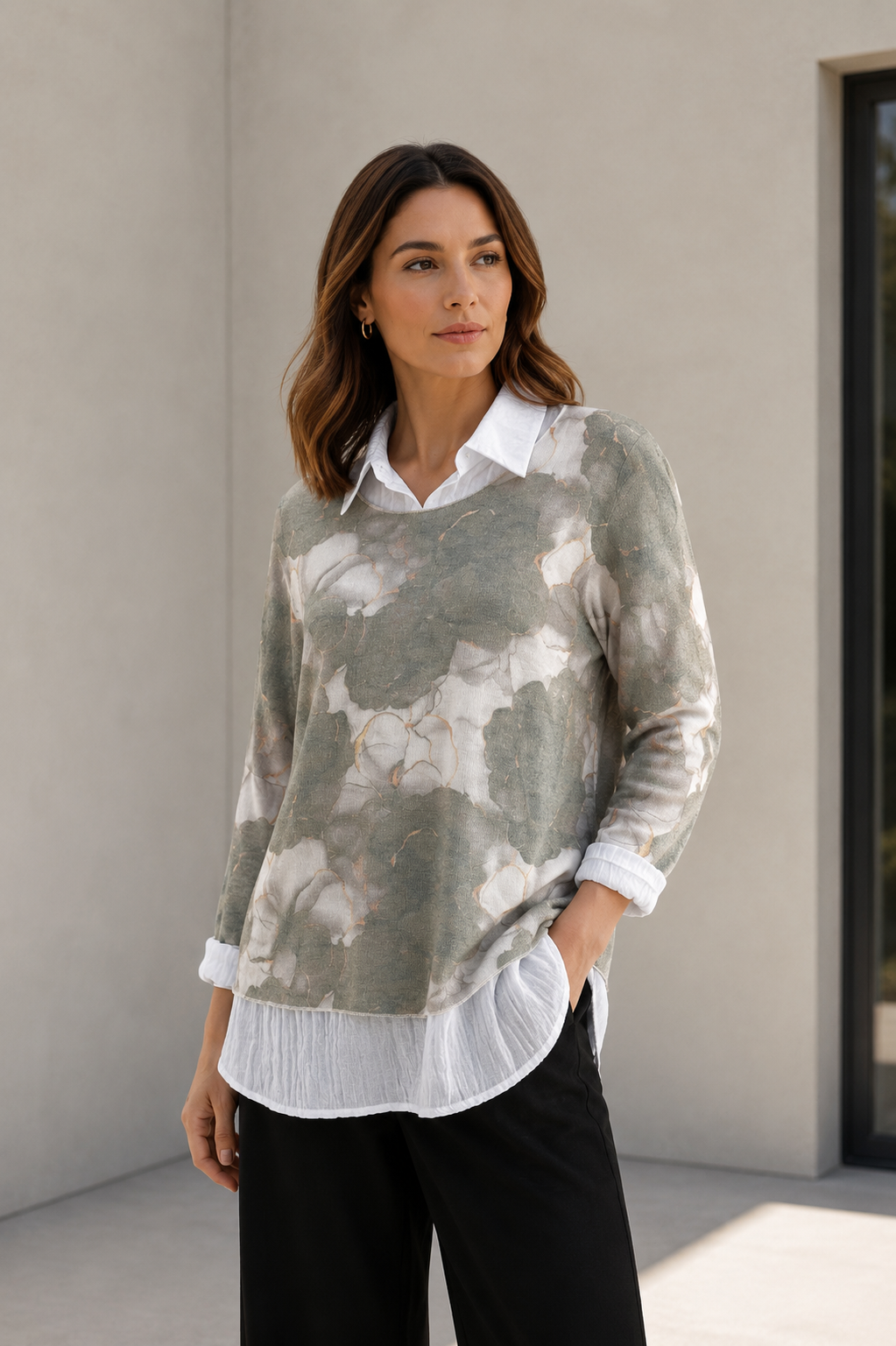 Sweater Bloom Verde