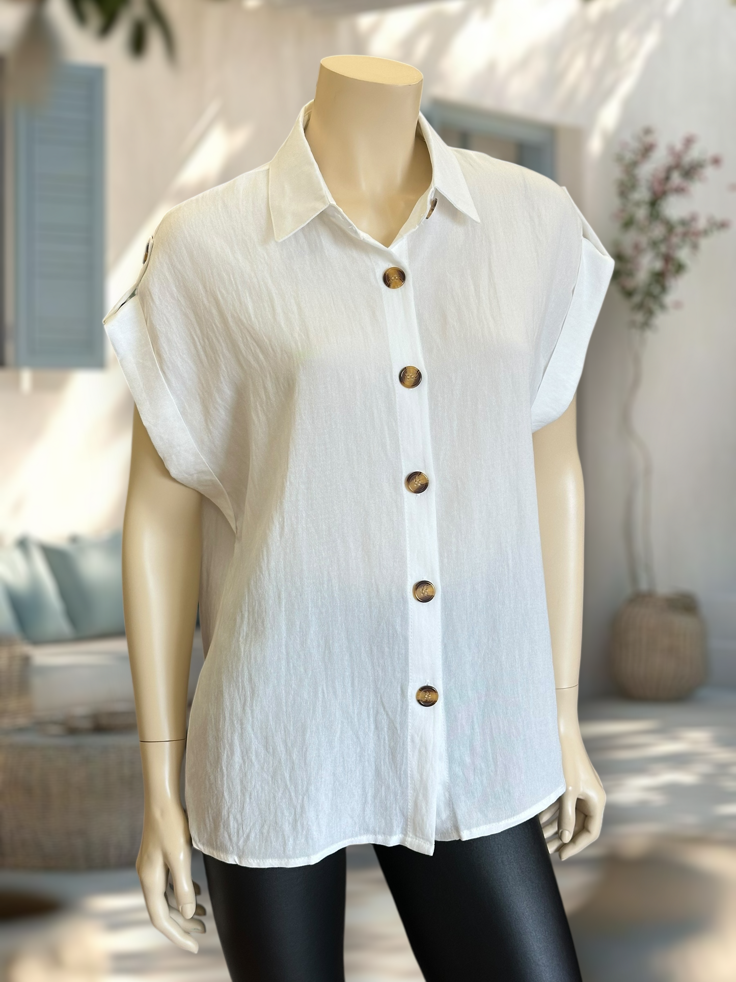 Blusa Natura Blanco