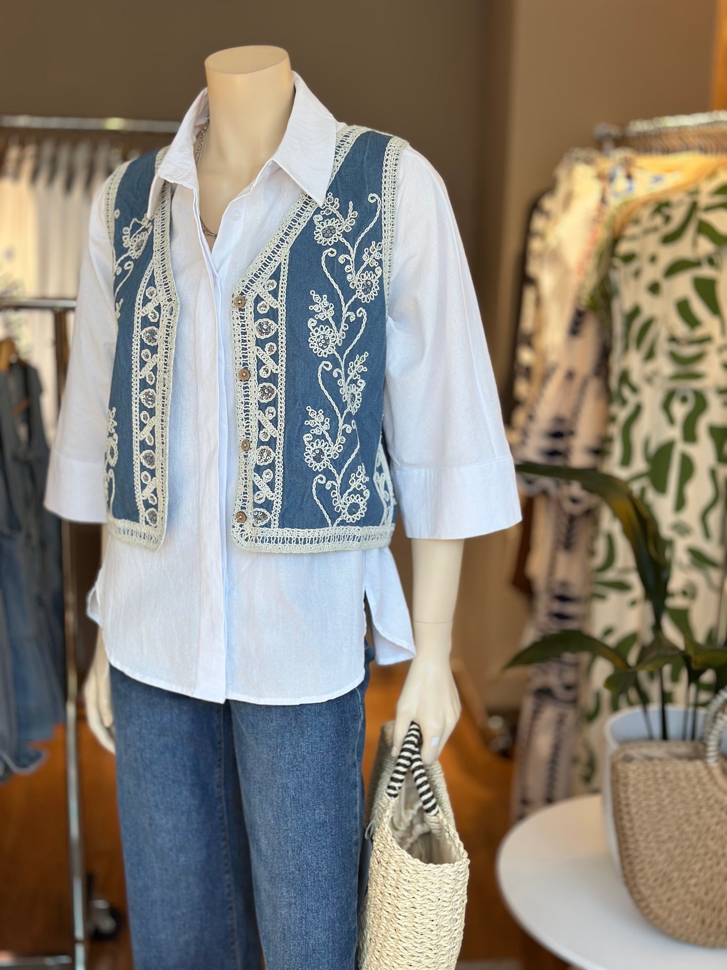 Blusa Linolet Blanco