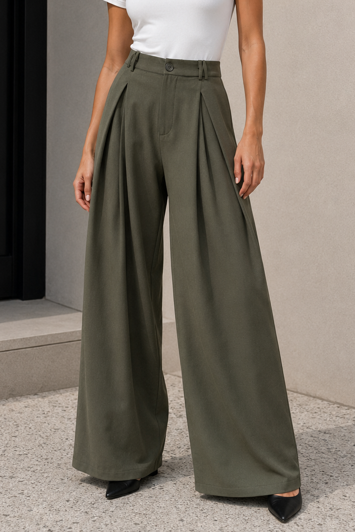 Pantalón Sastrero Verde