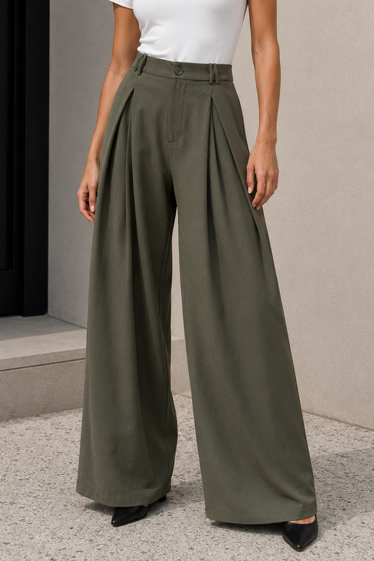 Pantalón Sastrero Verde