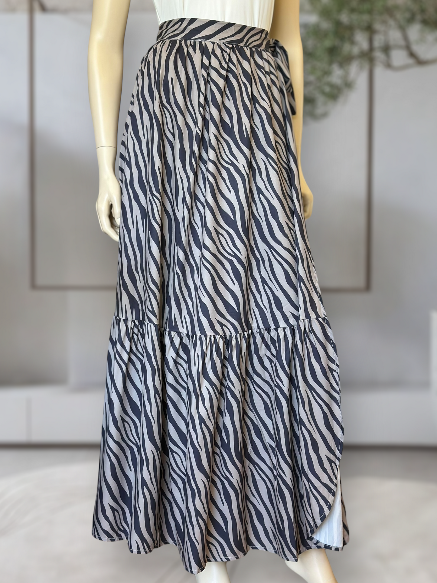 Falda Envolvente Negro